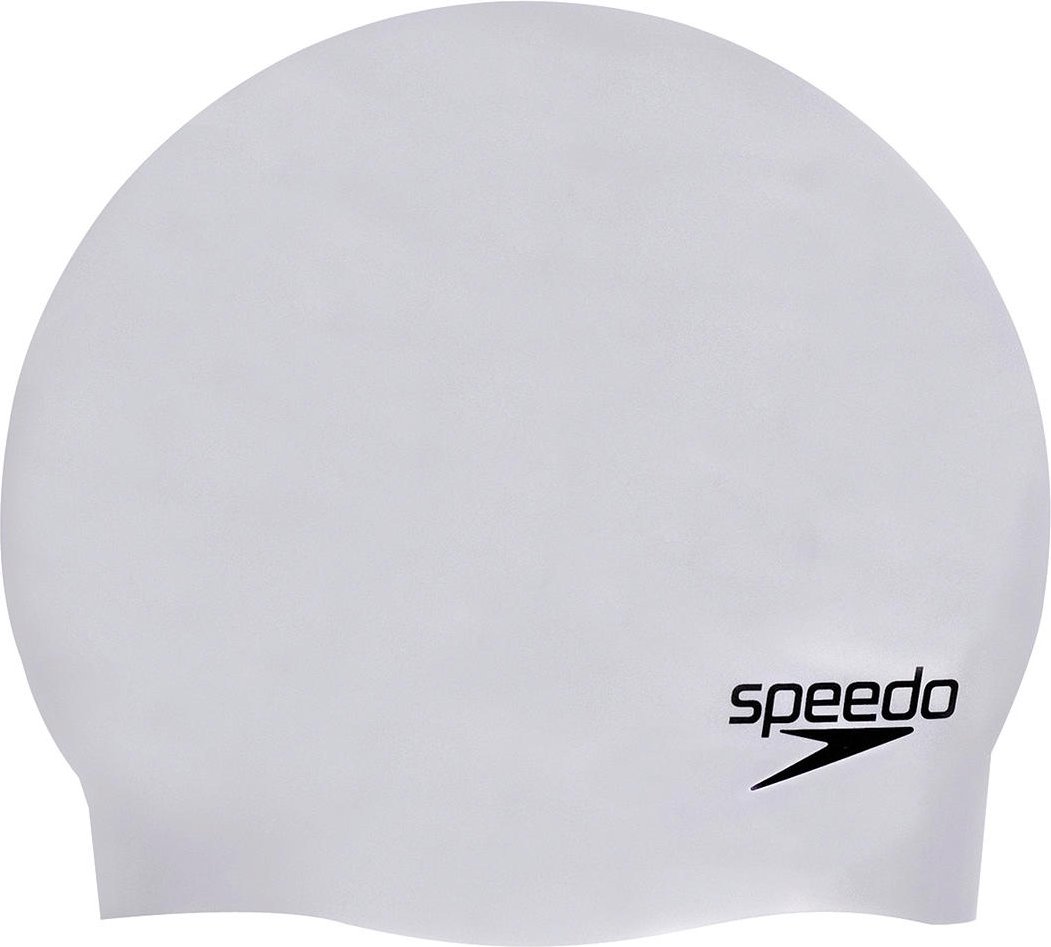 Speedo Unisex 3D-Silikon-Badekappe (Silber)