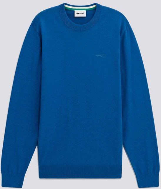 Herren Pullover AVIER ROUND NECK blau