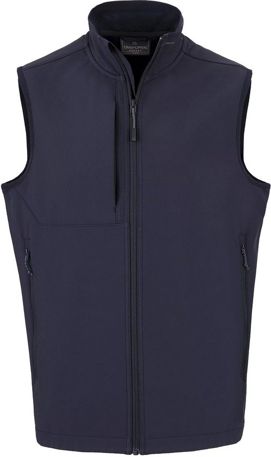 Craghoppers Mens Expert Basecamp Softshell-Weste (Dunkelmarine)