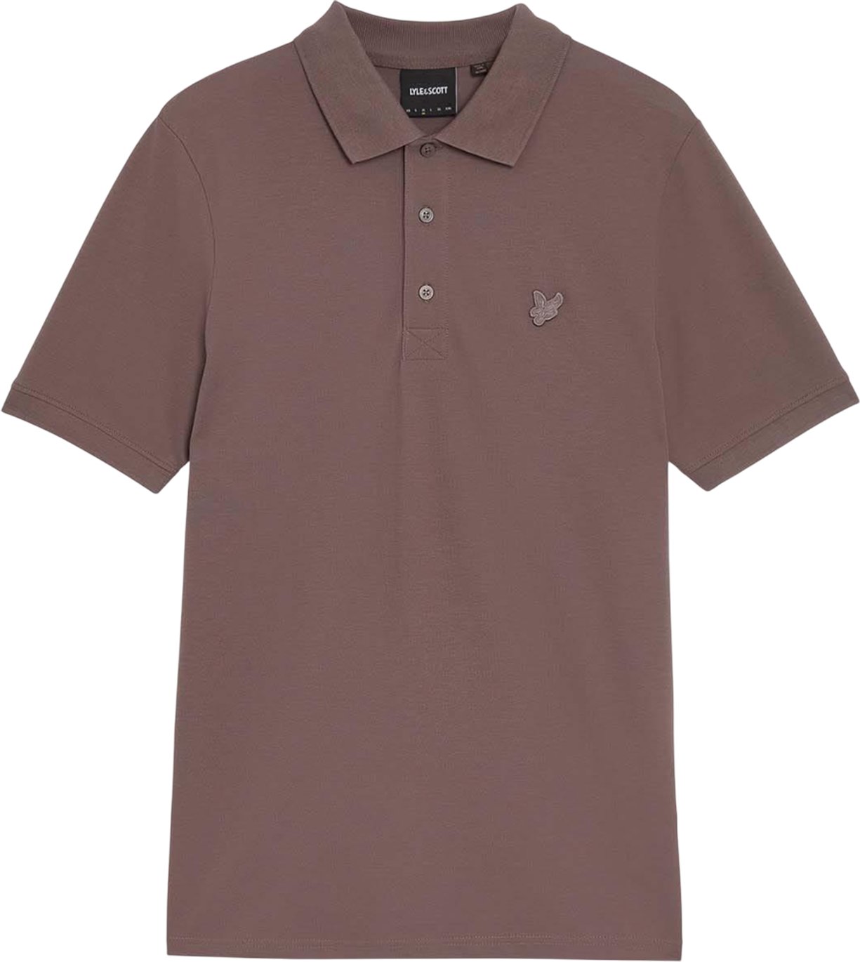Thumbnail - Lyle & Scott - "Superfine" Poloshirt für Herren (Violett)