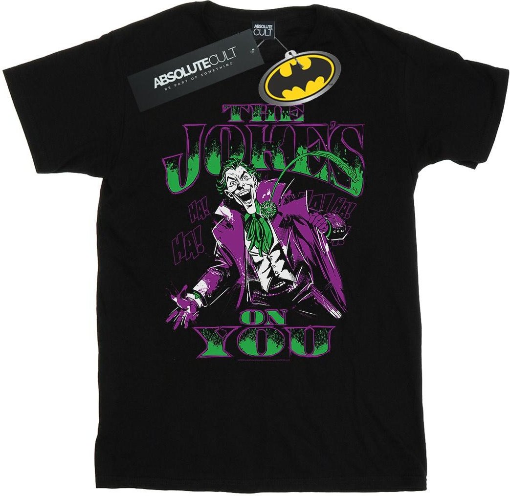 DC Comics - "The Joke's On You" T-Shirt für Herren (Schwarz)