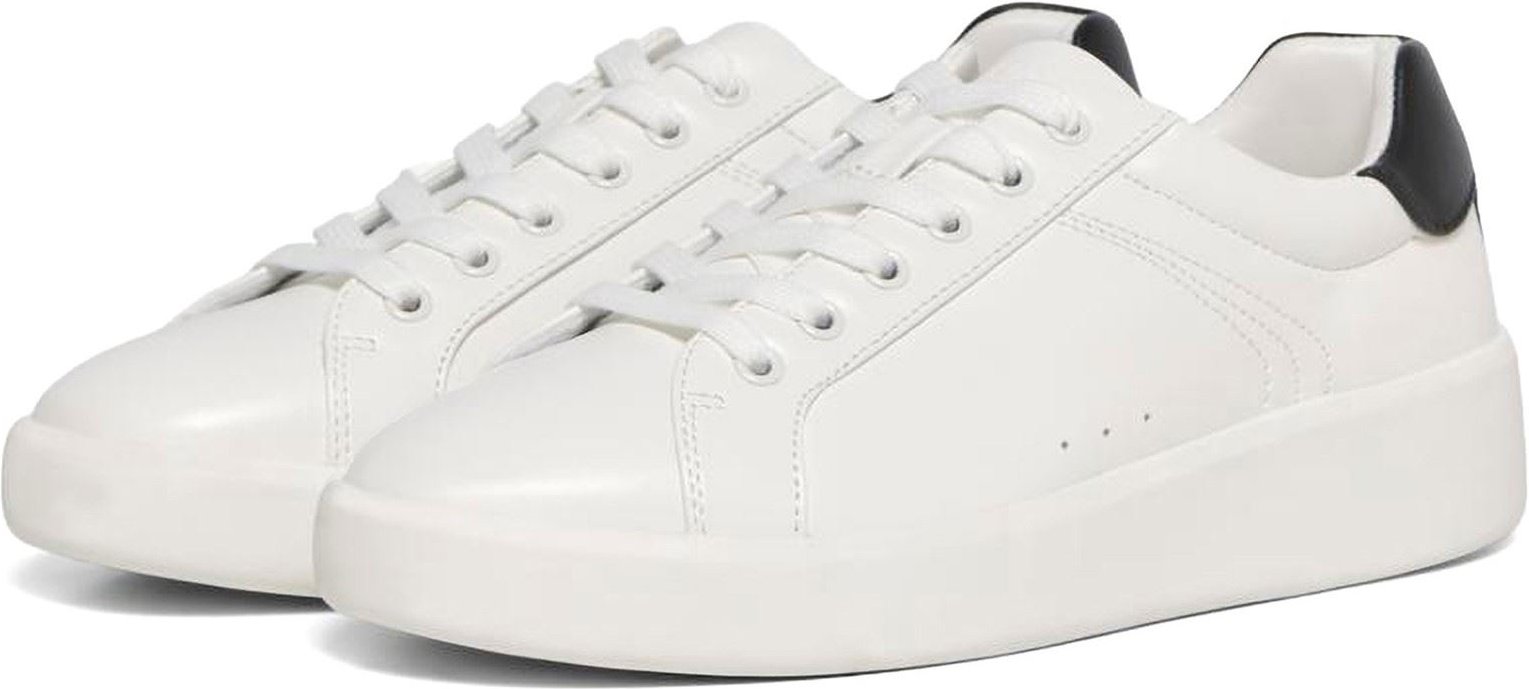 ONLY SOUL 4 Polyurethan Damensneaker In Weiß/Schwarz