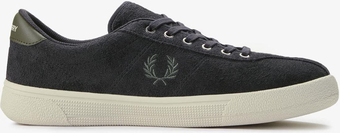 Fred Perry Tennisschuhe Wildleder Herren Anchor Grey Sneakers