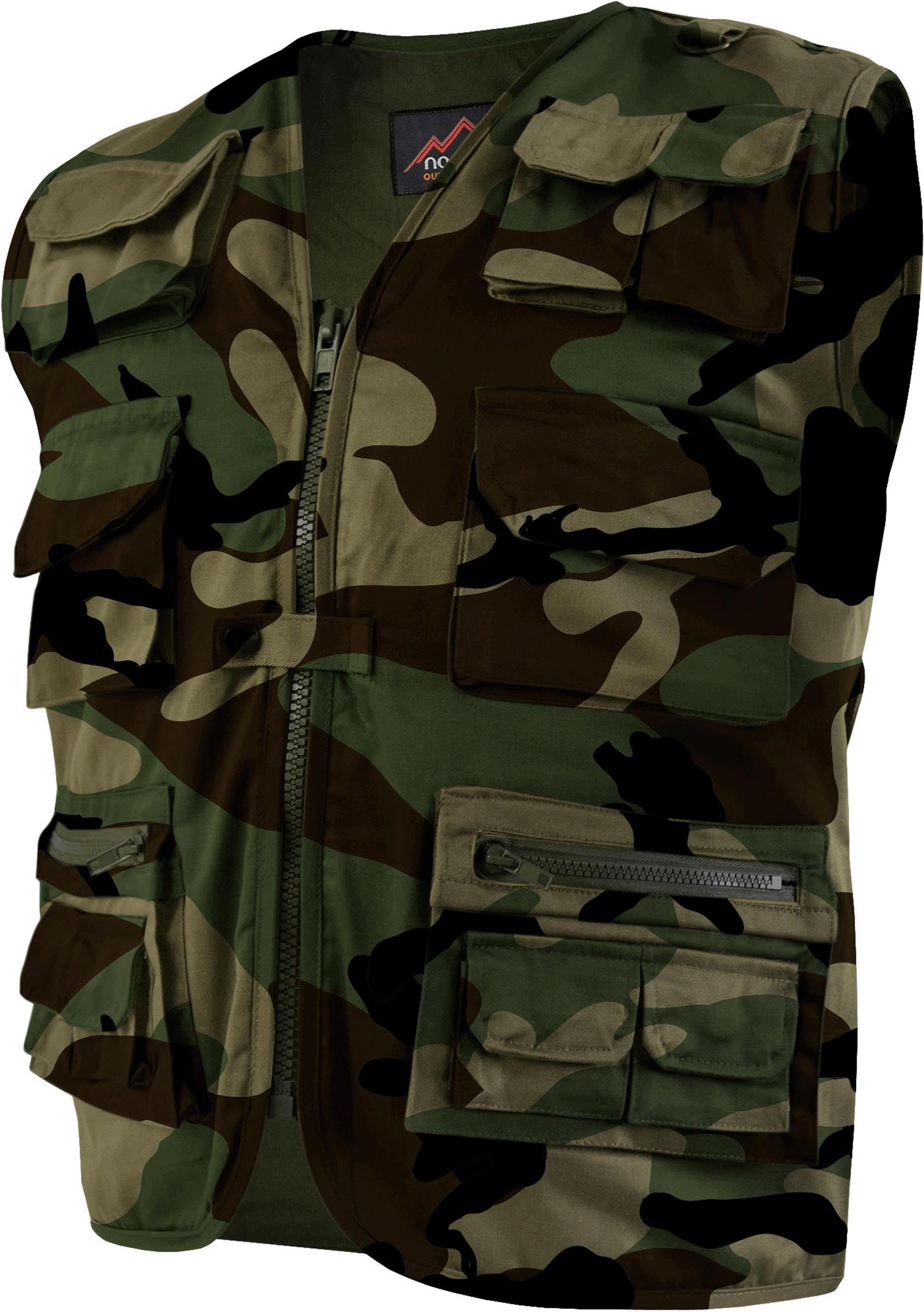 normani OUTDOOR SPORTS Herren Outdoor-Weste Acacia