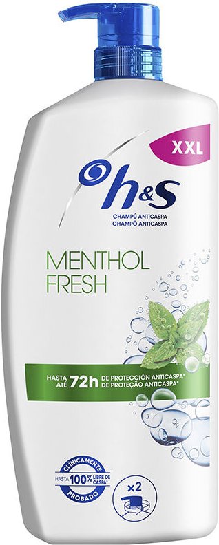 H&s Menthol Fresh Anti-schuppen-shampoo Spender 1000 ml
