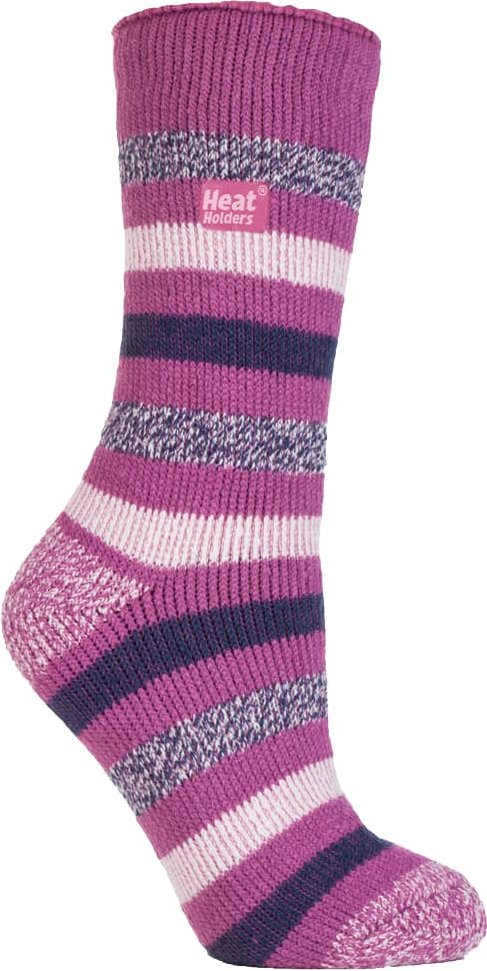 Heat Holders - Gemusterte warme Damen-Winter-Thermosocken 4-8 UK