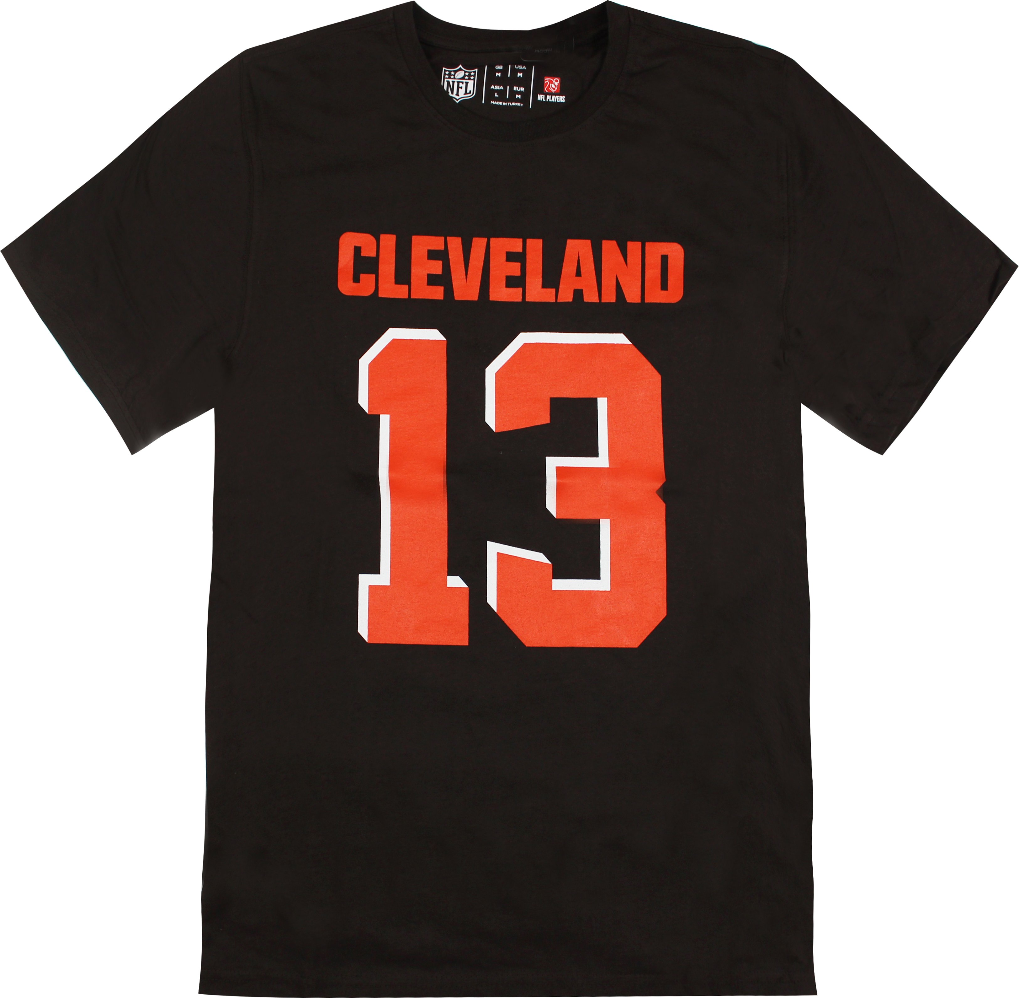 Fanatiker Cleveland Browns Odell Beckham JR Mens T-Shirt