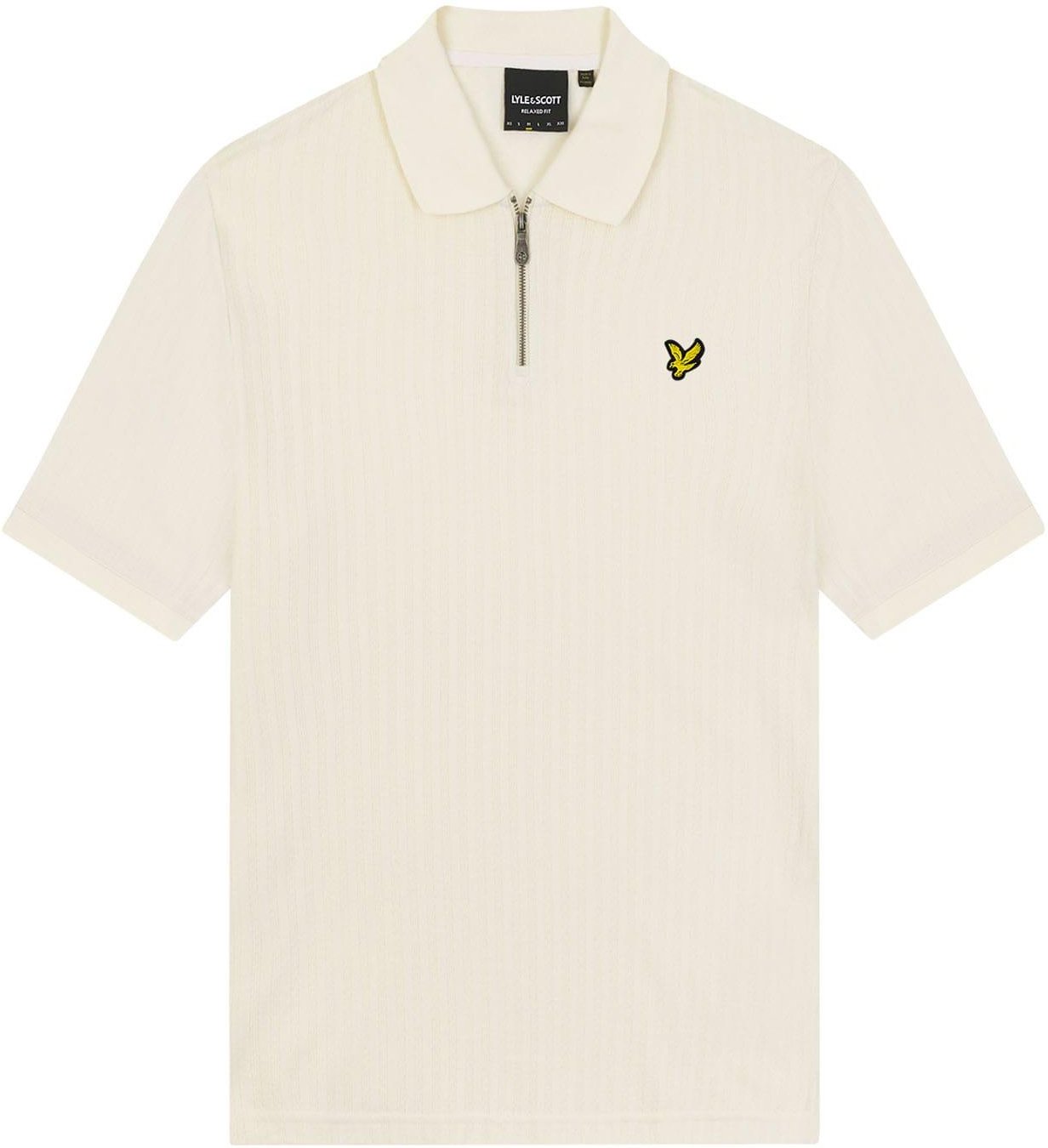 Lyle & Scott - Poloshirt für Herren Strukturiert (Weiß)