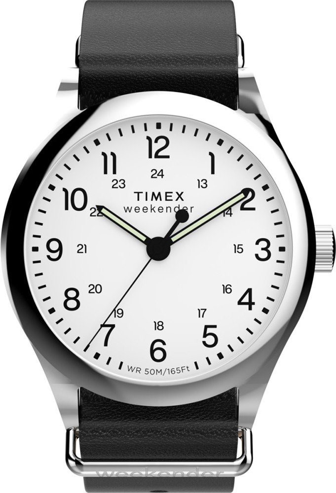 Timex Weekender New England Schwarz Herren Armbanduhr TW2Y35900