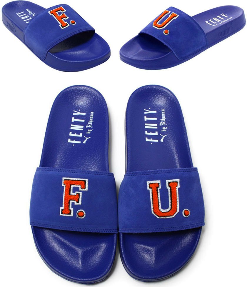Puma x Fenty Fu Blue Sliders - Frauen