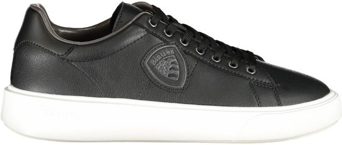 Blauere Freizeitsneaker aus Leder