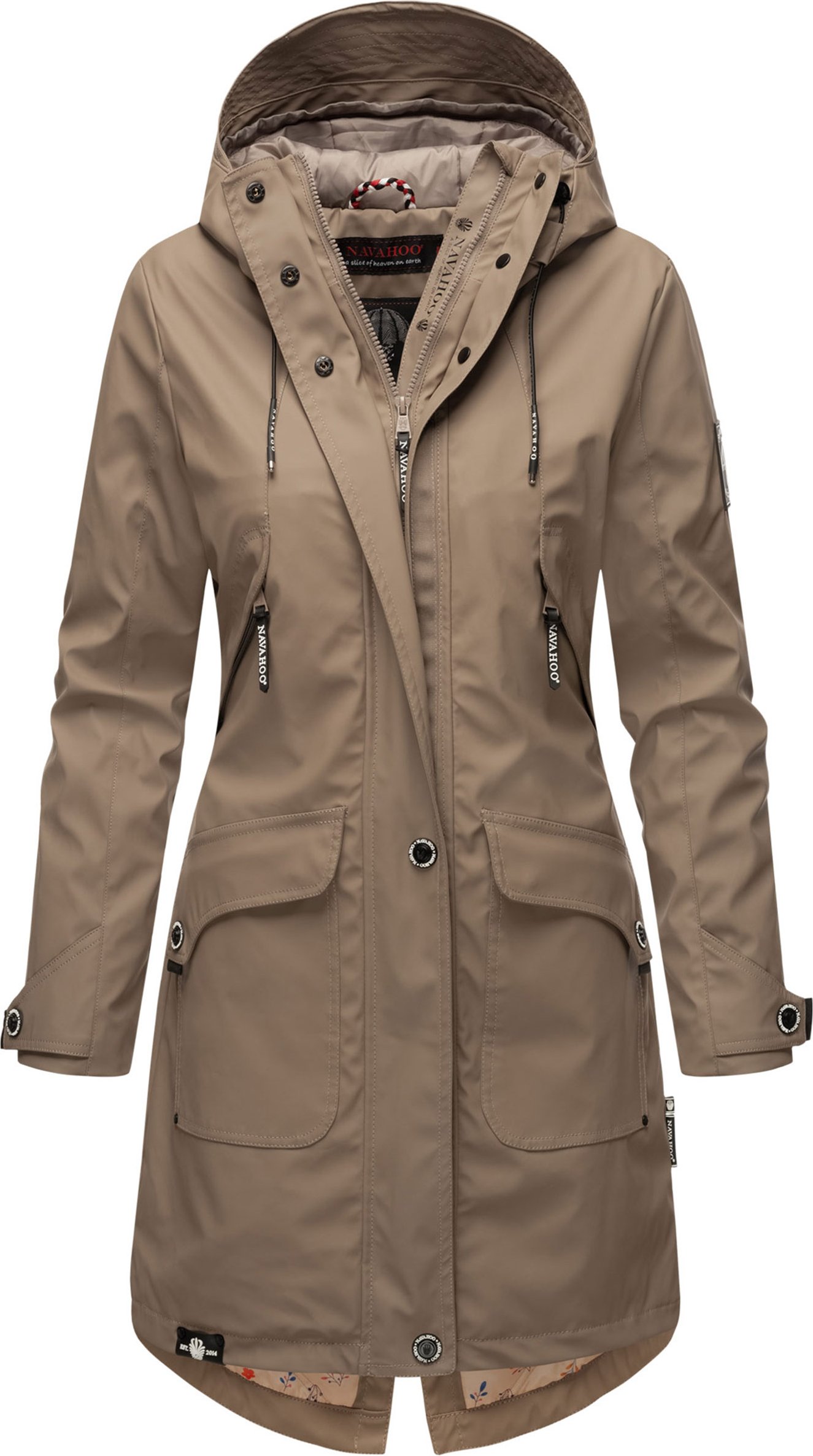 Navahoo Damen Übergangsjacke Schötchen – Stylisch & Wasserabweisend