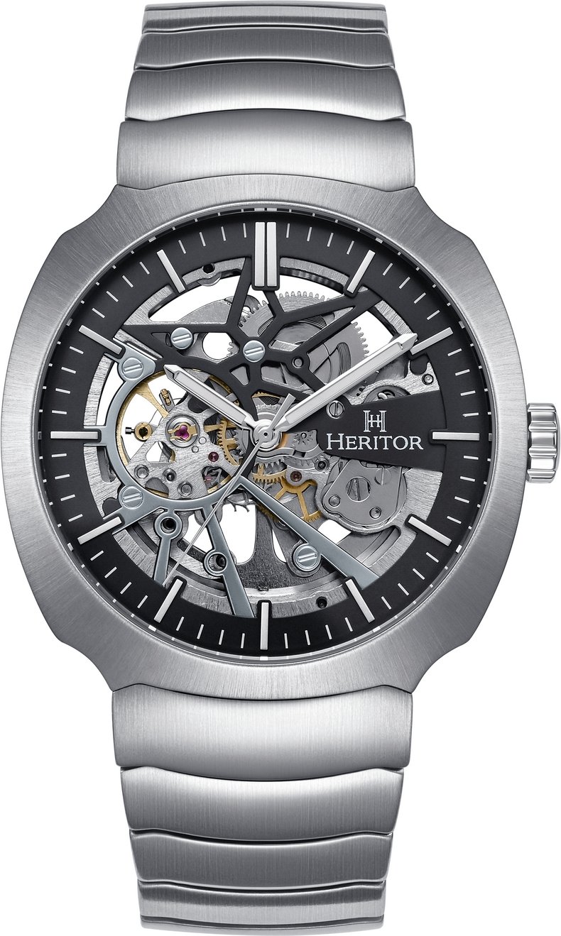 Heritor Automatic Magnus Uhr mit Edelstahlarmband