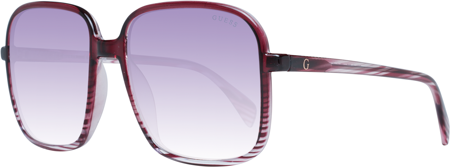 Guess Sonnenbrille GF6146 72T Lila Lila Verlauf
