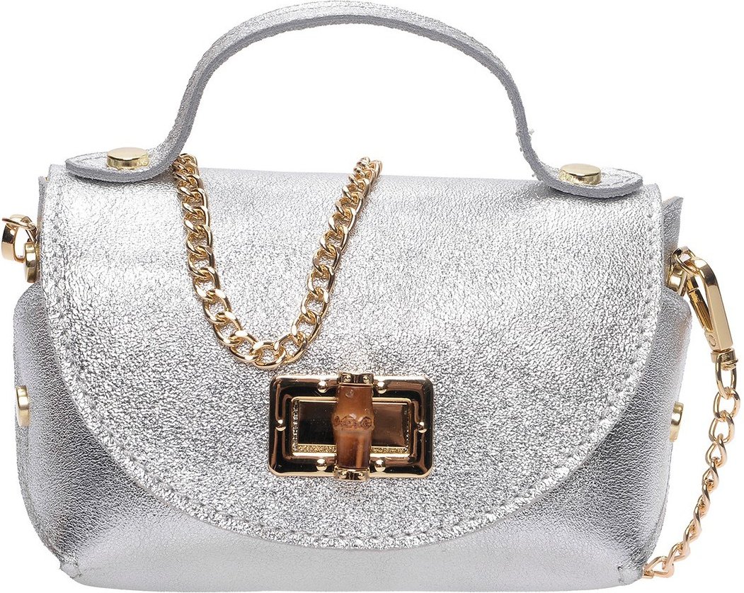 Roberta M Silber Rindsledertasche