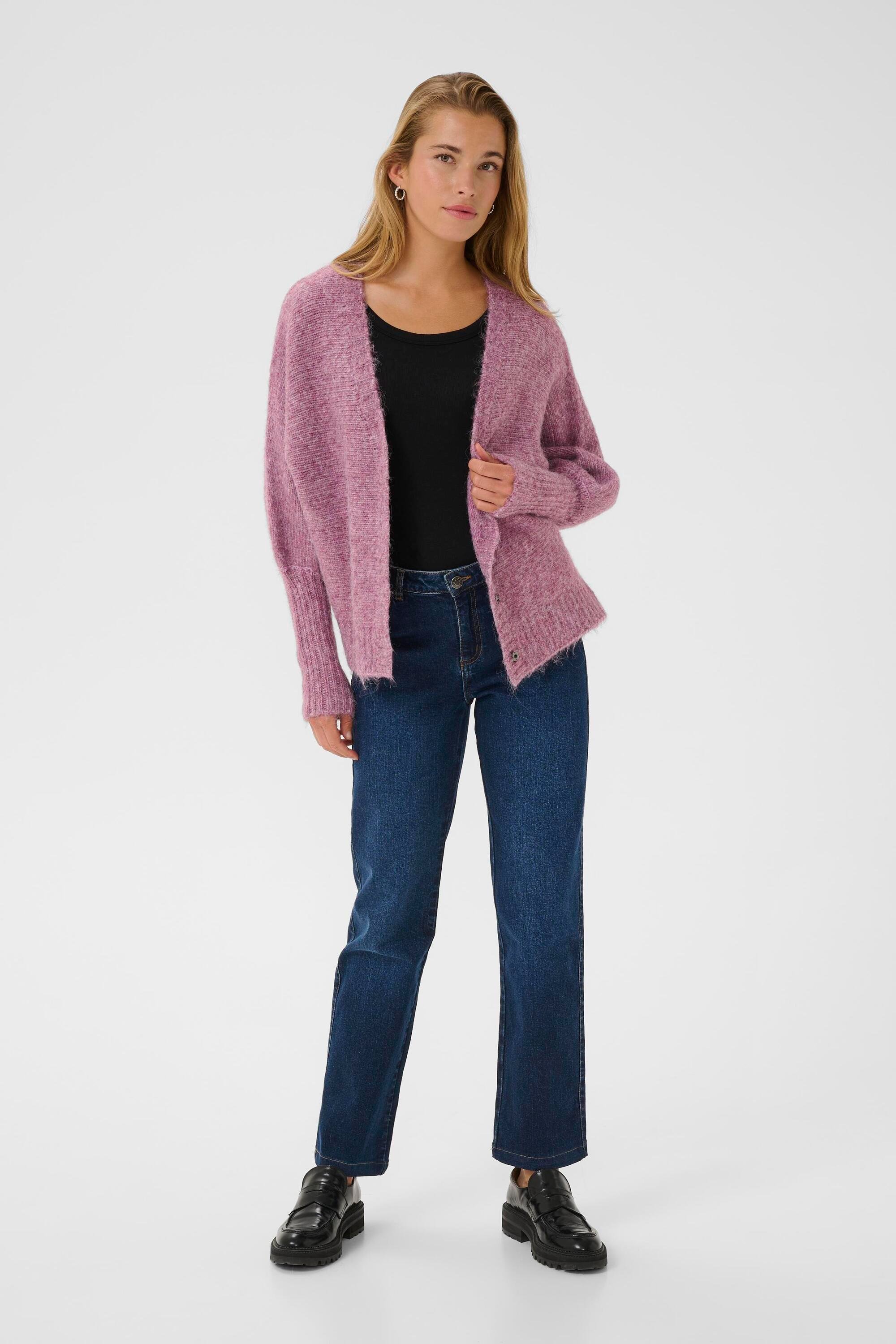 Strickjacke KAcuba Strickjacke Regular fit pink