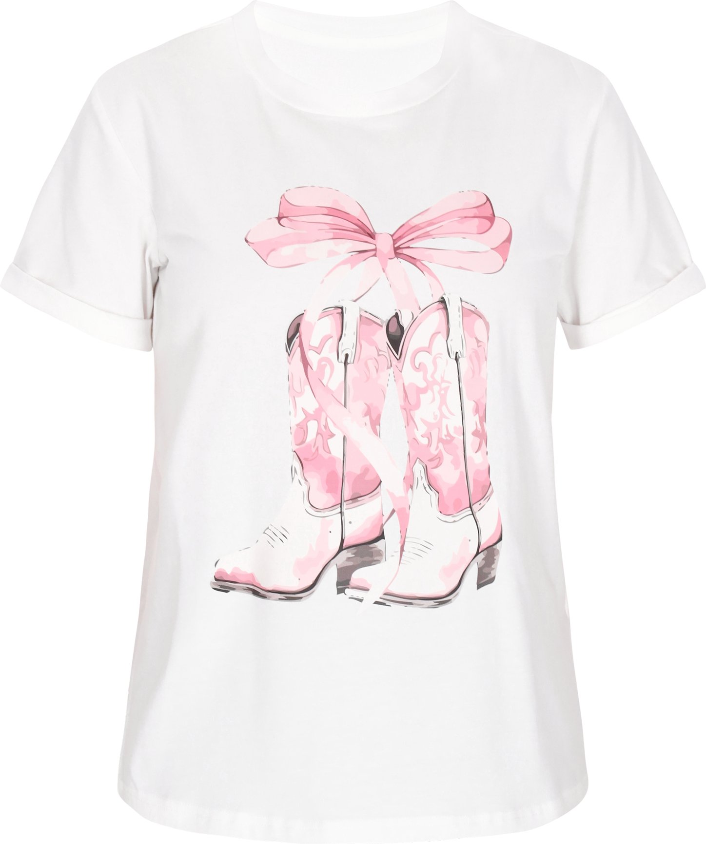 Faina T-Shirt Frauen Weiß