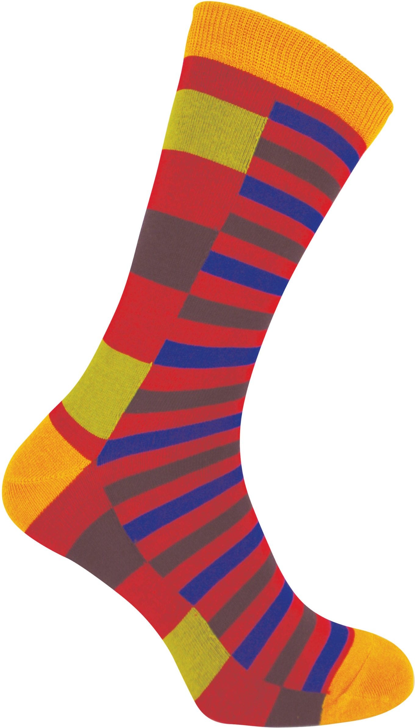 Herr Heron - Herren Bambus Socken | Neuheit Funky Socken | Gemusterte Argyle gestreifte Socken | Atmungsaktiv Weich | Ge...