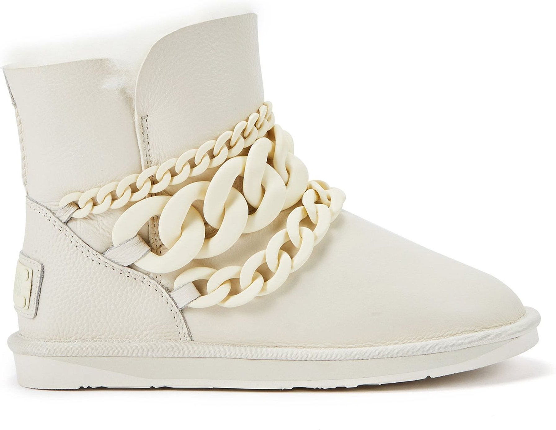 Alice weiße Stiefeletten