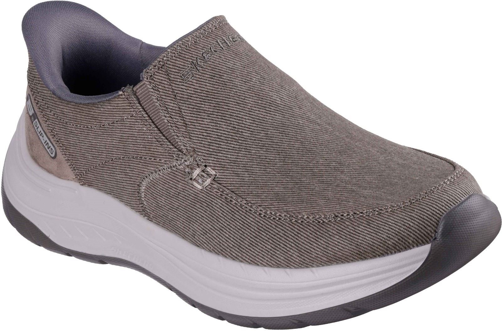 Skechers Decklan - Gulliver Textil Herren Taupe Standard Sneaker