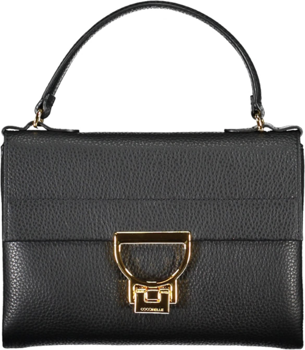 Coccinelle Damen schwarze Leder-Handtasche