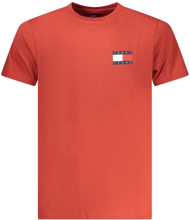 Tommy Hilfiger Rotes Baumwoll-Hemd für Herren