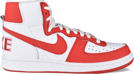 Comme des garçons Hohe Sneakers Terminator Weiß