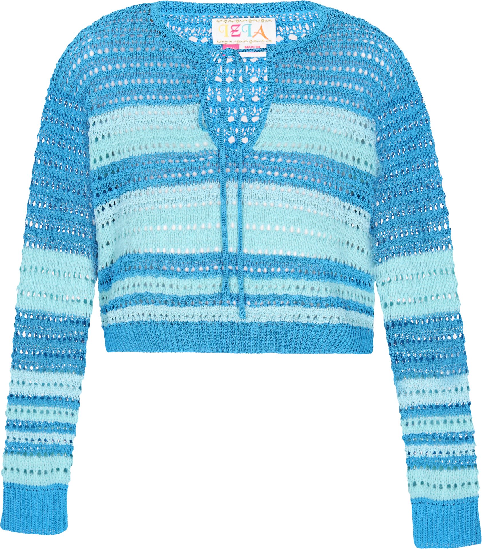 IZIA Pullover Frauen Blau