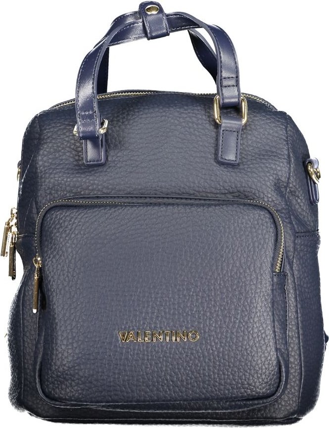 Thumbnail - Mario Valentino Blaue Polyurethan Damen Rucksack