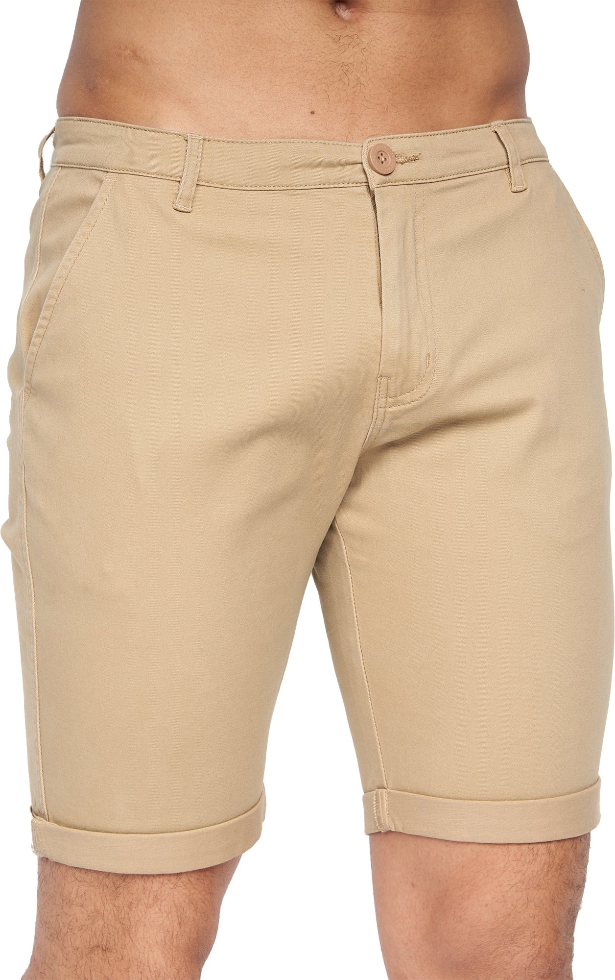 Crosshatch - "Sinwood" Shorts für Herren (Sand)