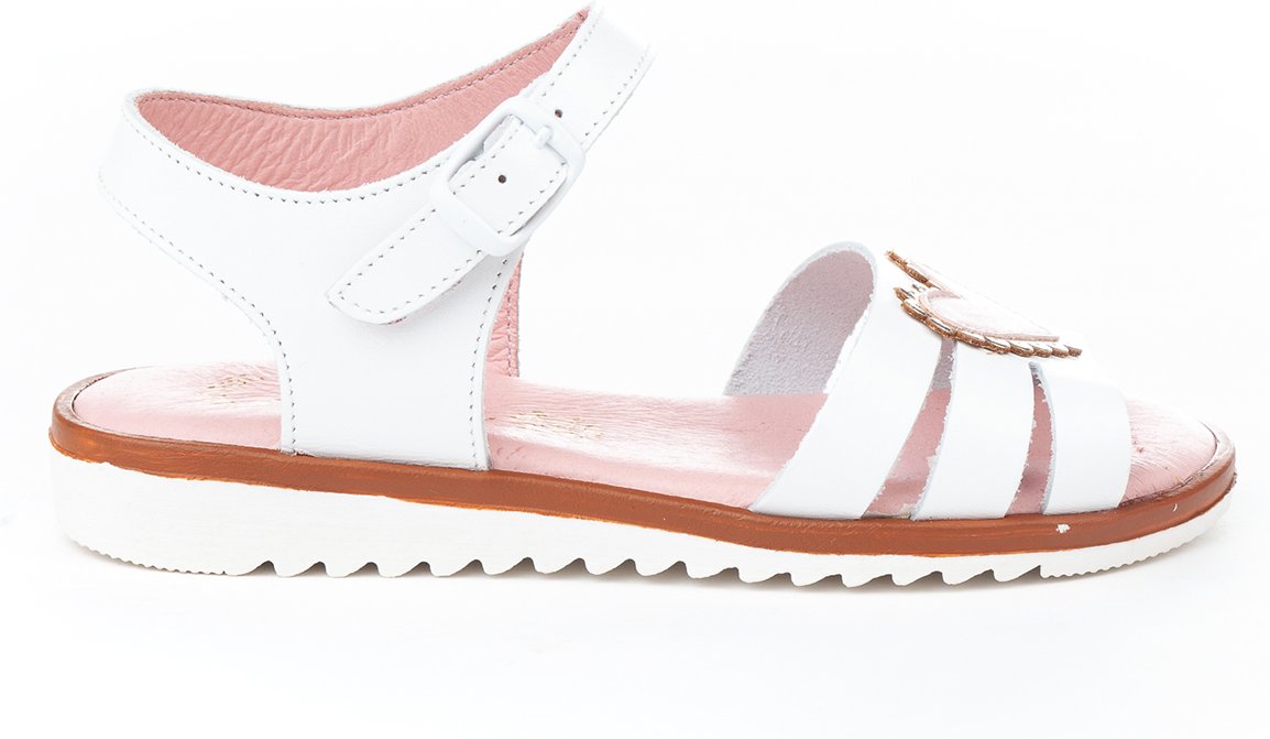 Mädchensandalen aus Leder