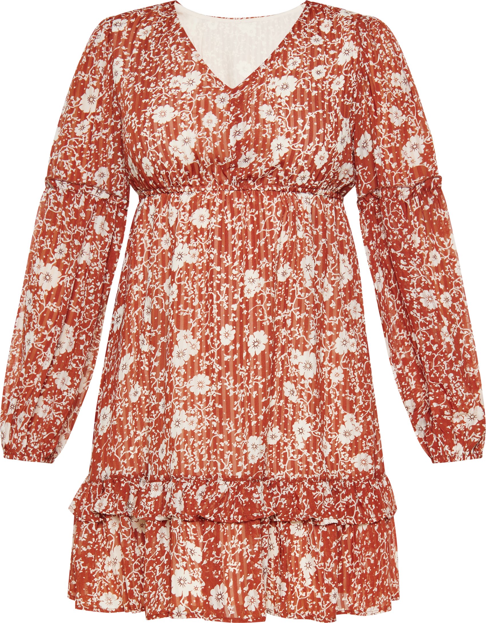 usha Kleid Frauen braun