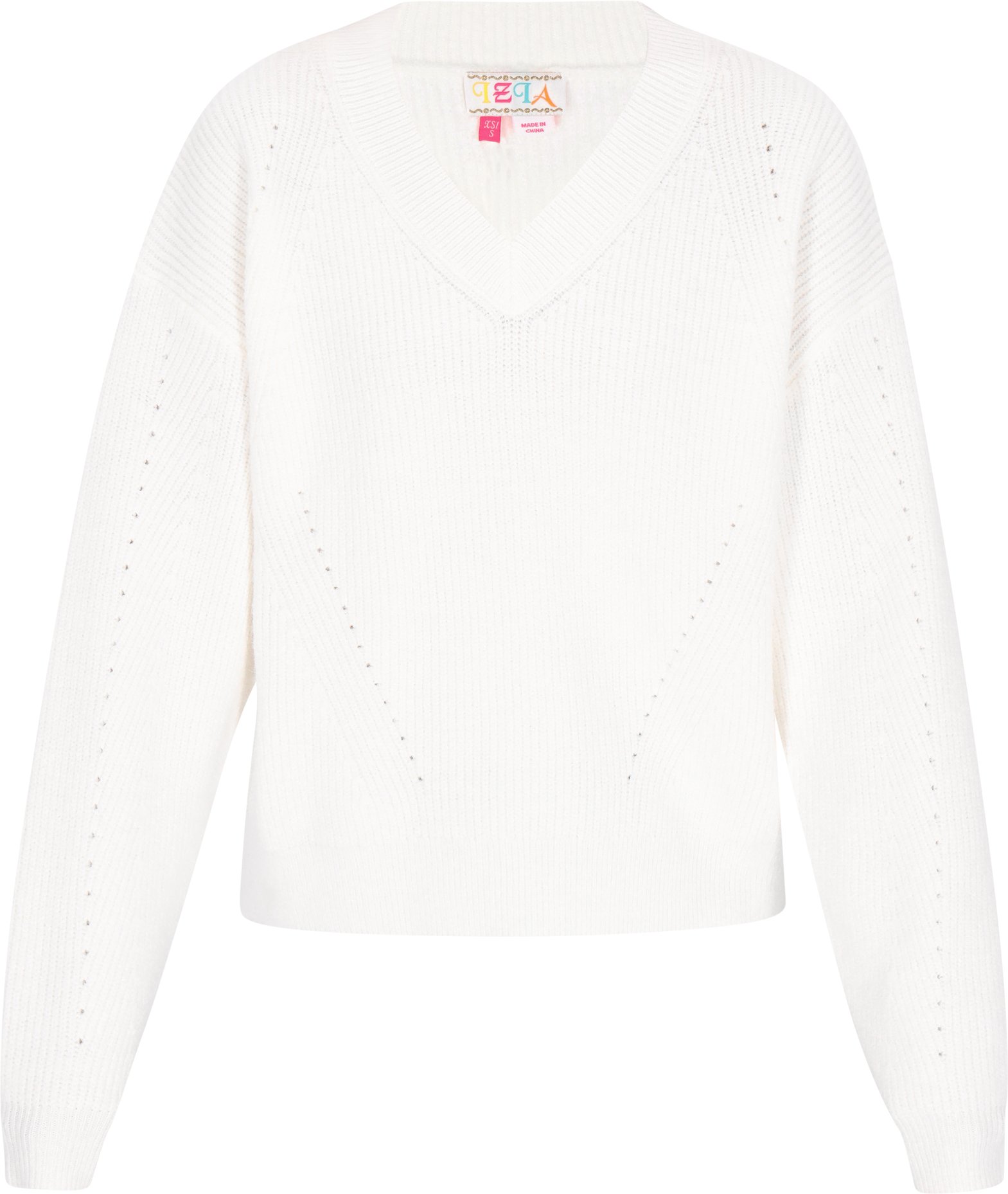 IZIA Pullover Frauen cremefarben