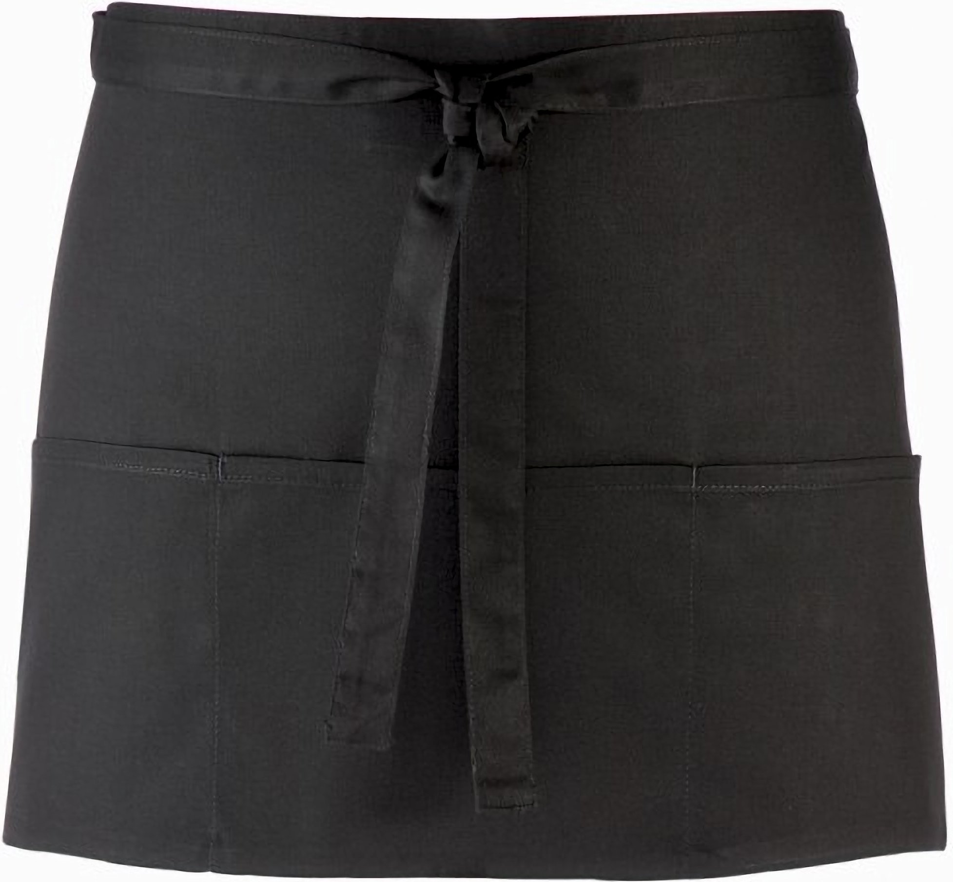 Premier Ladies/Womens Colours 3 Pocket Schürze (Schwarz)