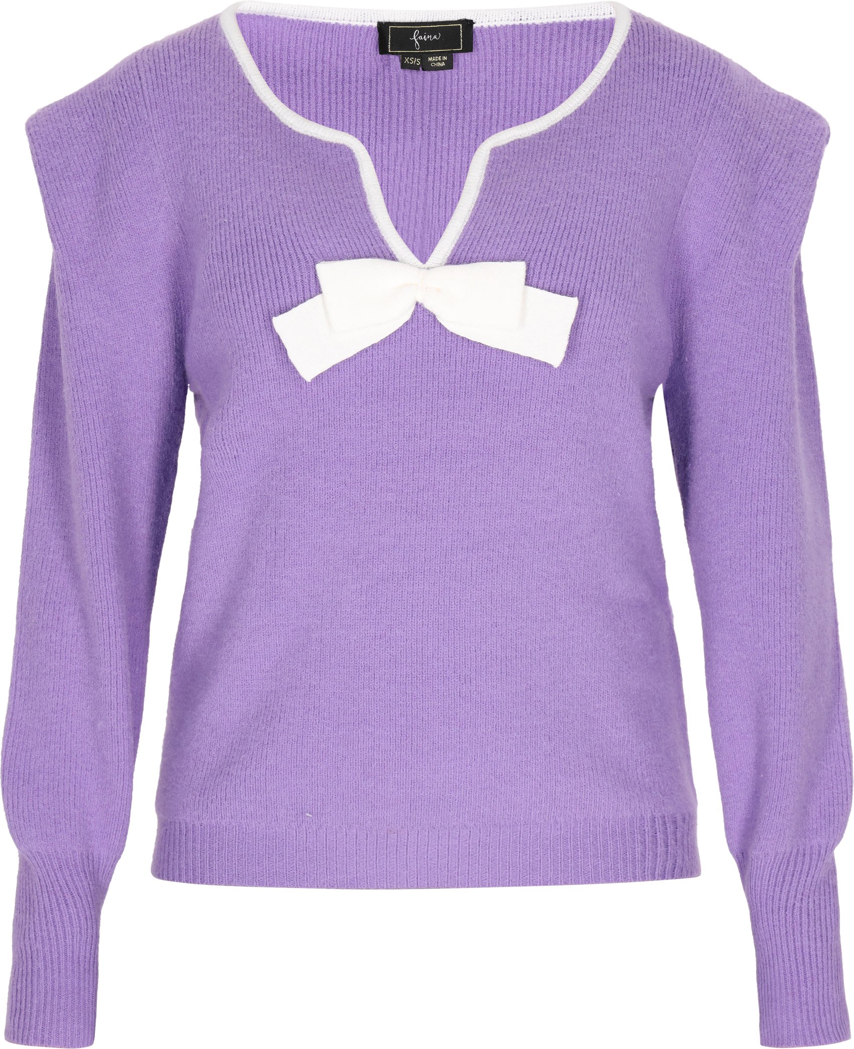 Faina Zur Seite fahren Damen Lavendel Weiss