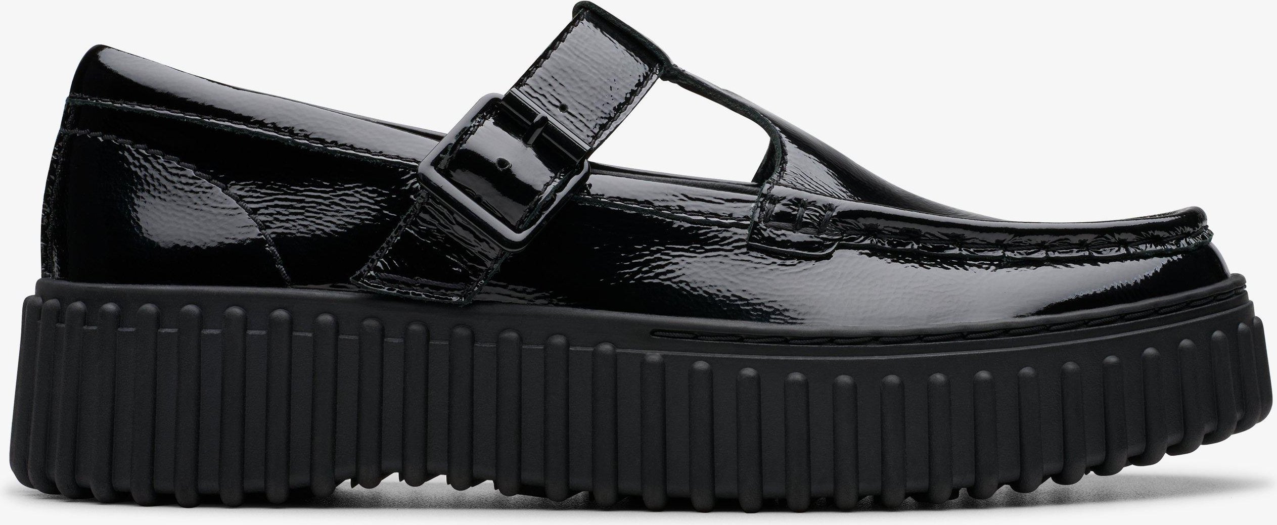 Torhill Bar Black Pat Schuhe