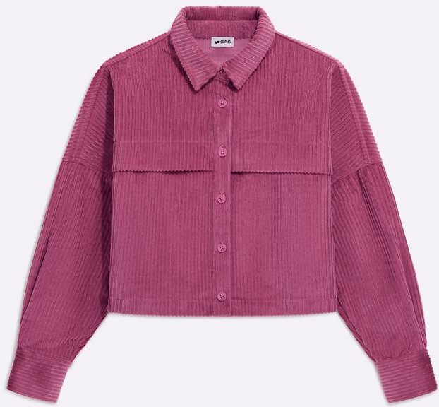 Damen rotviolettes WILBUR OVER W Shirt