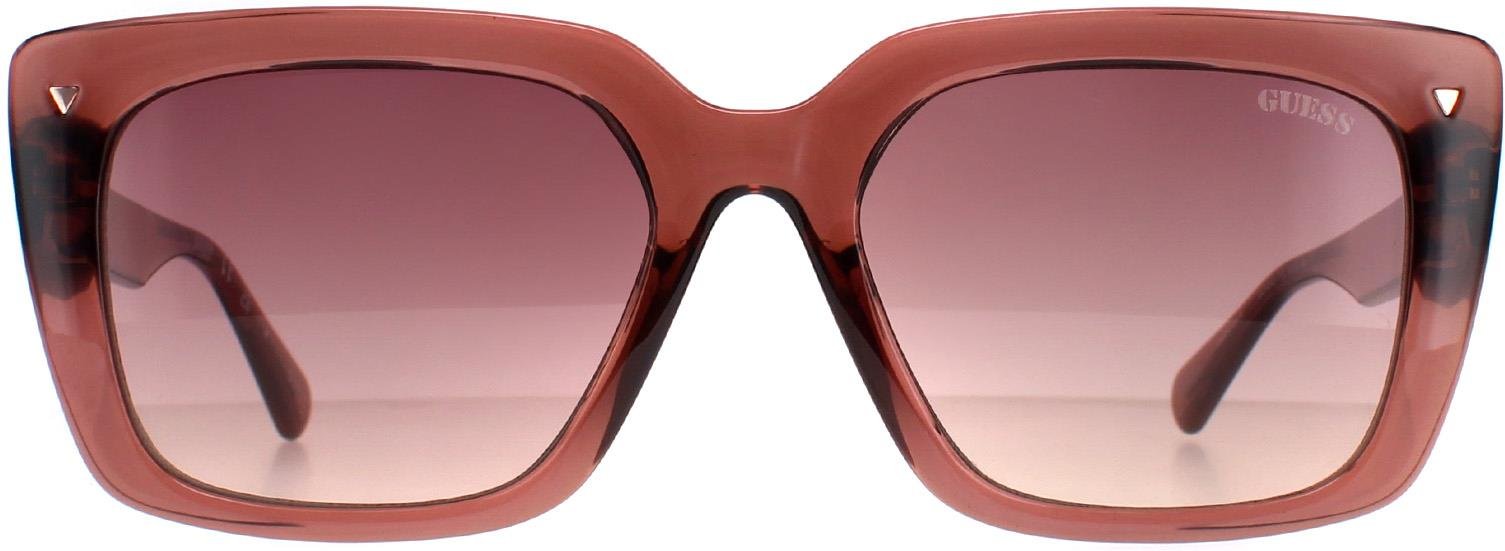 Guess Quadratisch Unisex Burgund Rosa GU8243