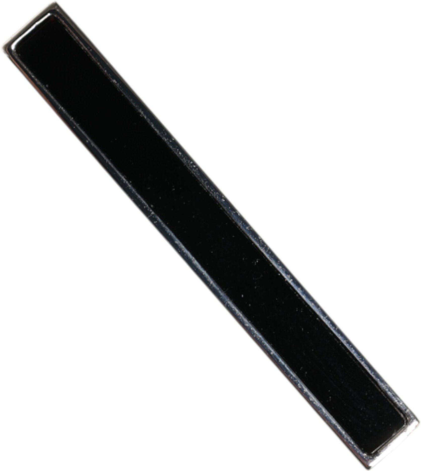 Silberfarbener Messing-Logo-Marken-Herren-Accessoire-Krawattenklammer