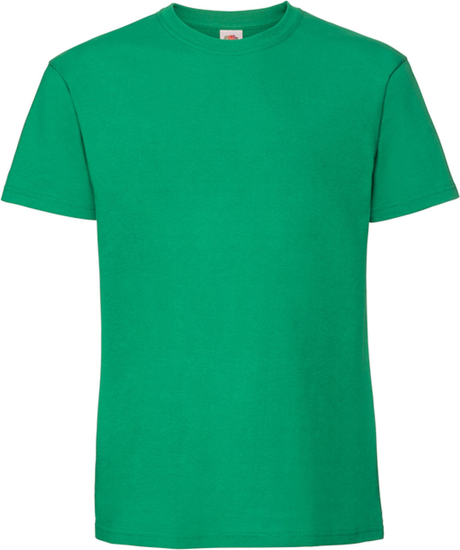 Fruit of the Loom Herren Iconic Premium Ringspun Baumwolle T-Shirt (Kelly Green)