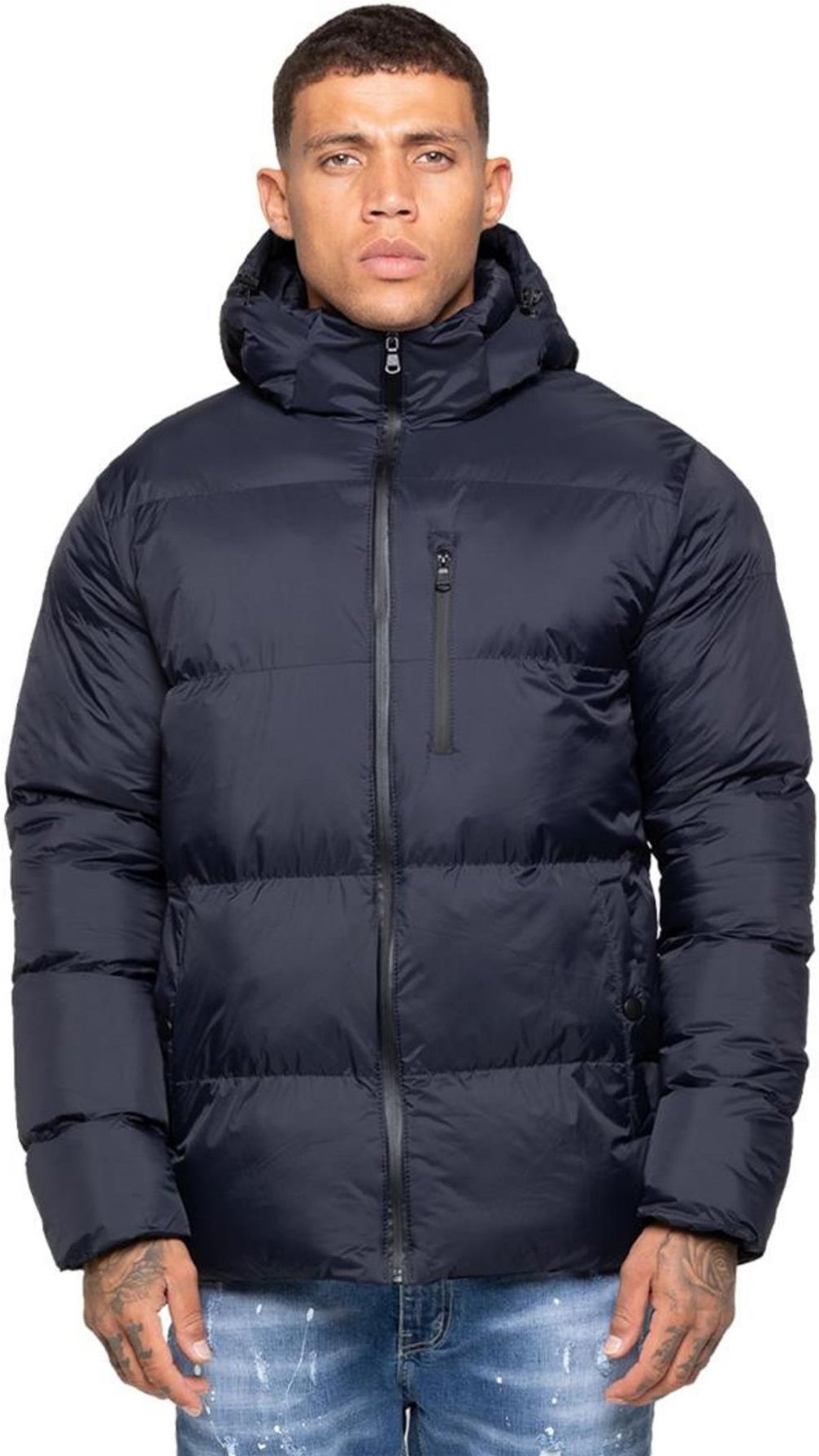 Kruze | Herren Steppjacke mit Kapuze