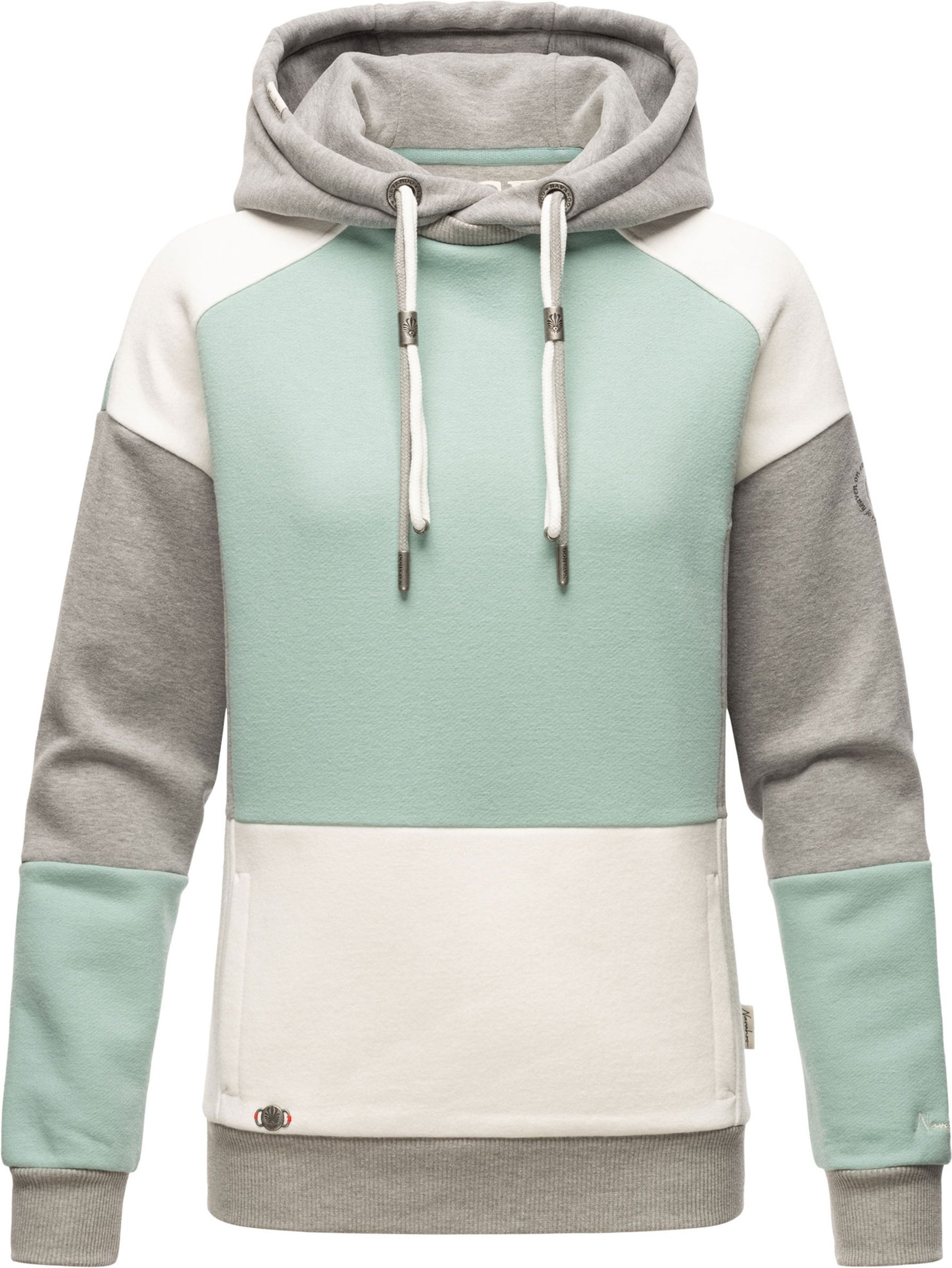 Navahoo Damen Hoodie Babykätzchen – Multicolor & Kuschelig