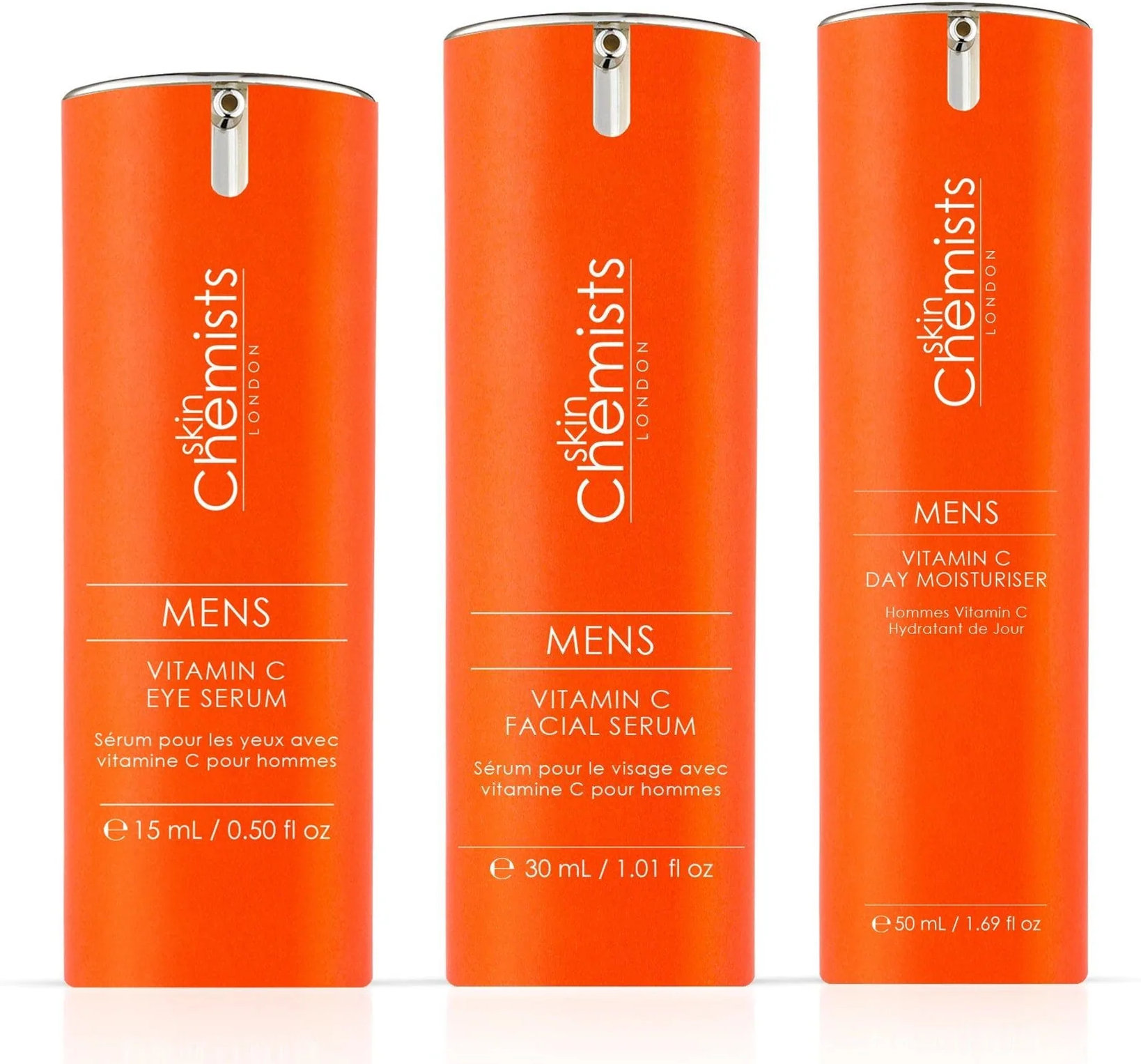 skinChemists Anti-Aging Männer Vitamin C Wach-Routine
