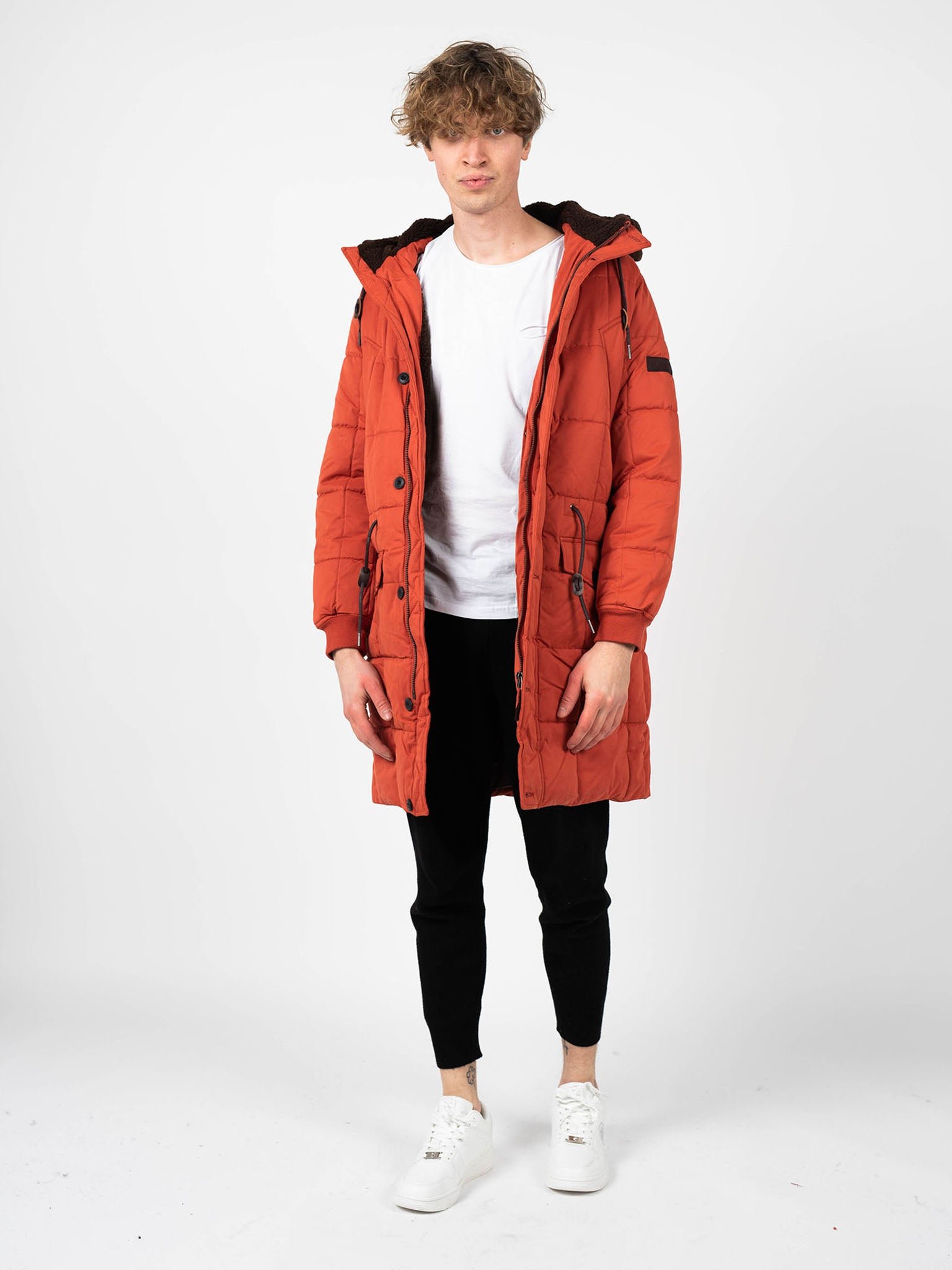 Pepe Jeans Jacke Jaden Parka Herren Orange