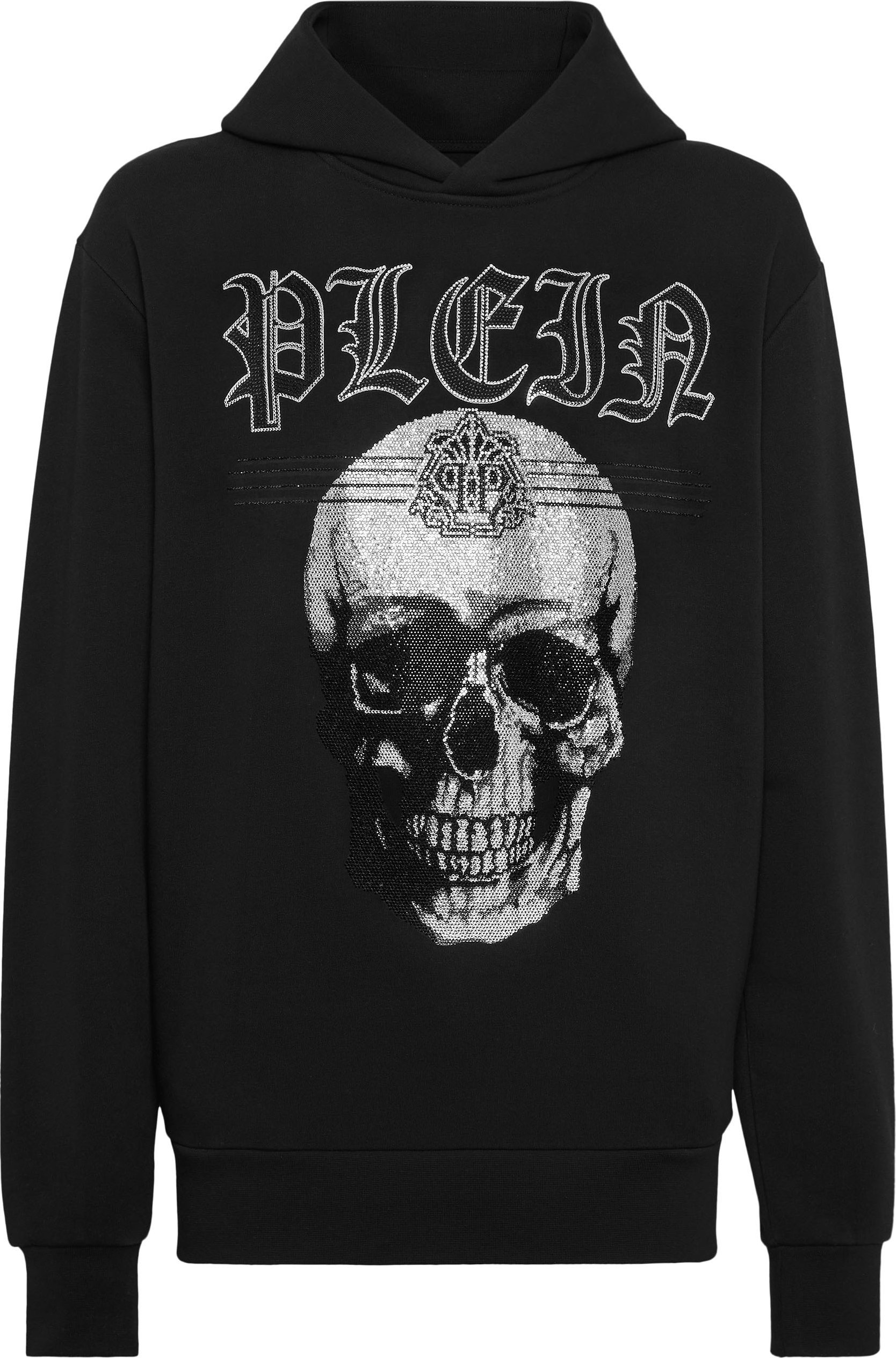 Sweatshirt Mit Kapuze Skull