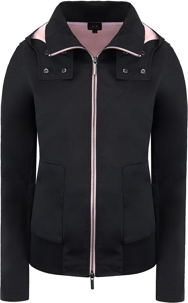 Armani Exchange Womens Black Jacke