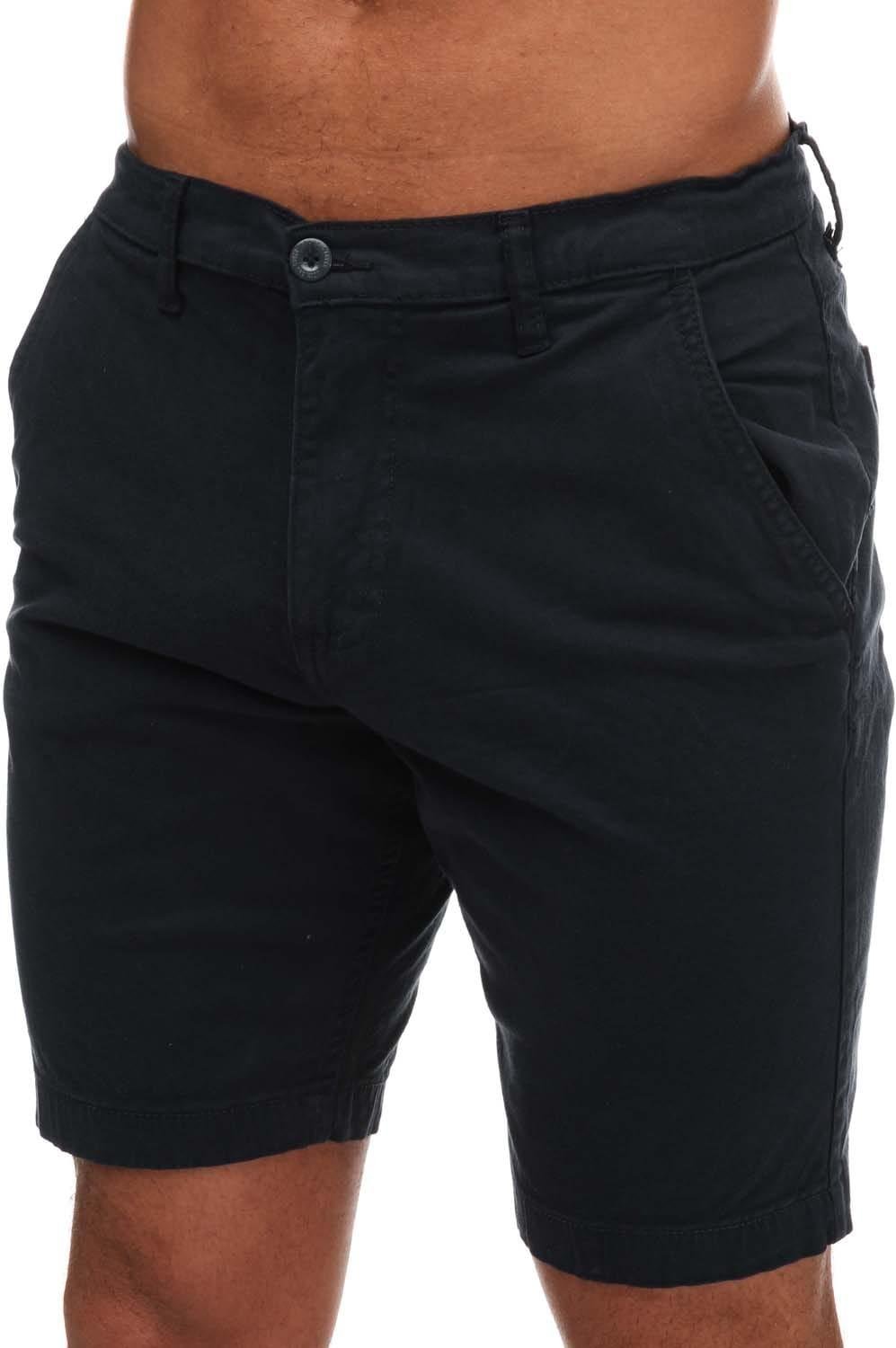 Duck and Cover - "Moreshore" Chino Kurze Hose für Herren (Dunkles Marineblau)