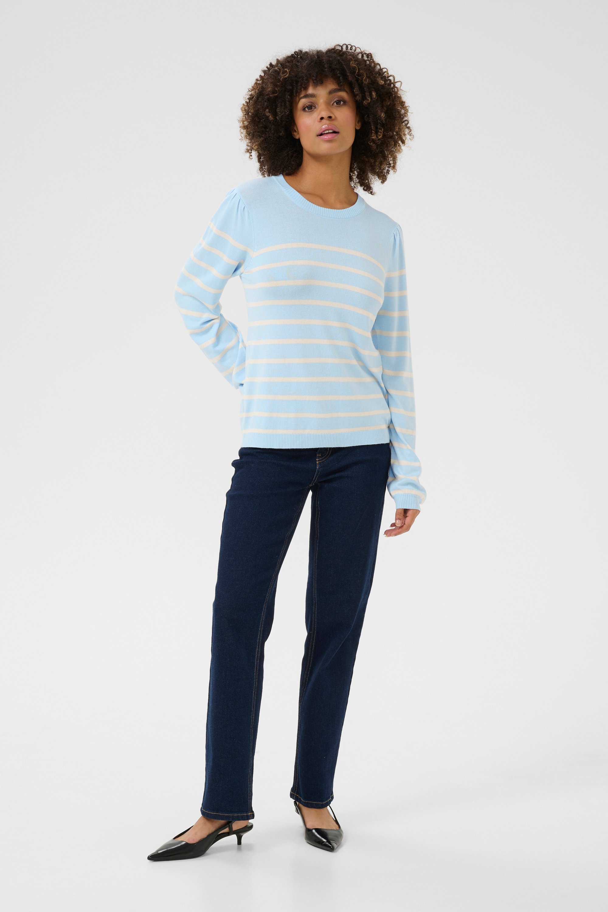 Thumbnail - Strickpullover Relaxed fit blue