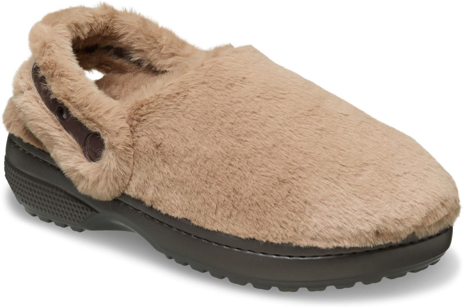 Crocs Classic Unfurgettable Polyester Damen Milchschokolade Clogs