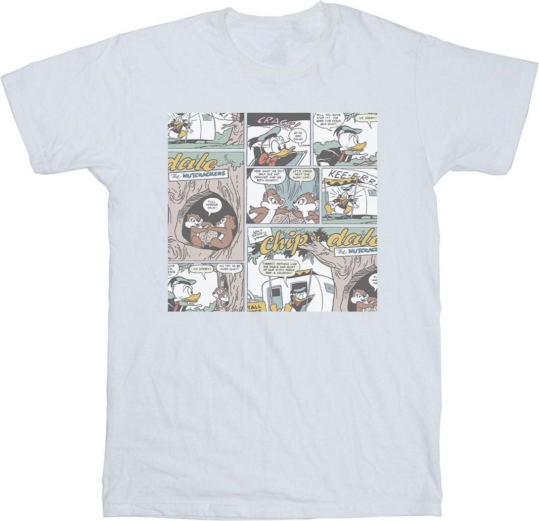 Disney - "Chip 'n Dale" T-Shirt für Herren (Weiß)